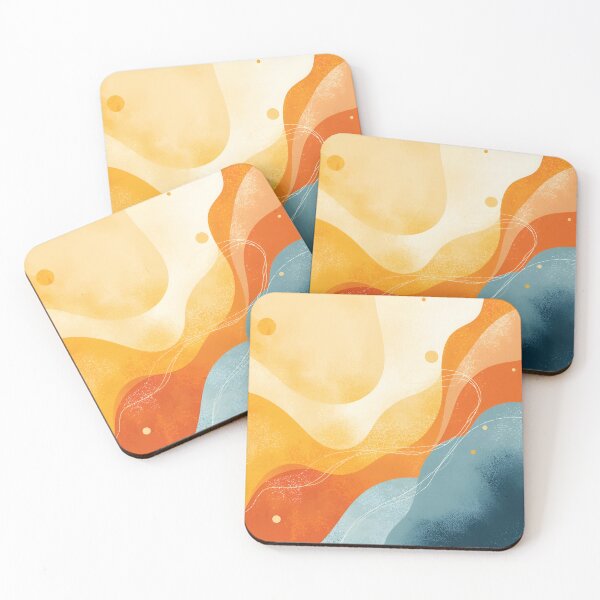 Item preview, Retro Flow - Mid-Century Modern Abstract Waves designed and sold by Flow19.