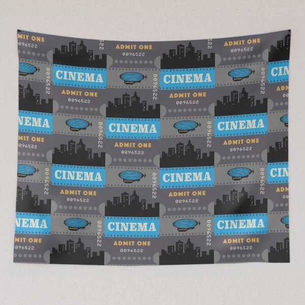 Item preview, Cinema ticket, Cine, Kino designed and sold by studio838.