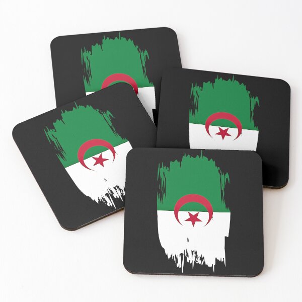 Item preview, Algeria Flag T-Shirt | Algerian Pride Crescent Star Shirt designed and sold by Danny-Arts1.