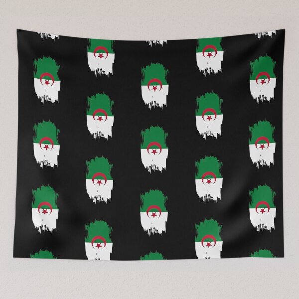 Item preview, Algeria Flag T-Shirt | Algerian Pride Crescent Star Shirt designed and sold by Danny-Arts1.