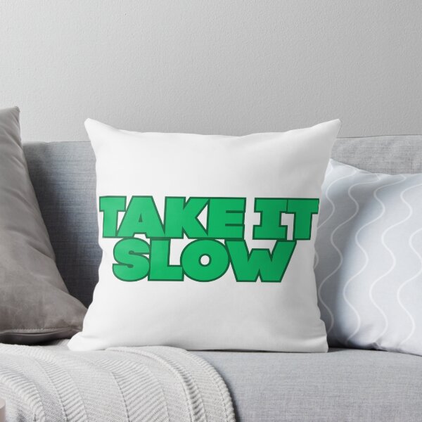 Item preview, Take It Slow Minimal Calm Sticker designed and sold by PS-ARTSHOP.