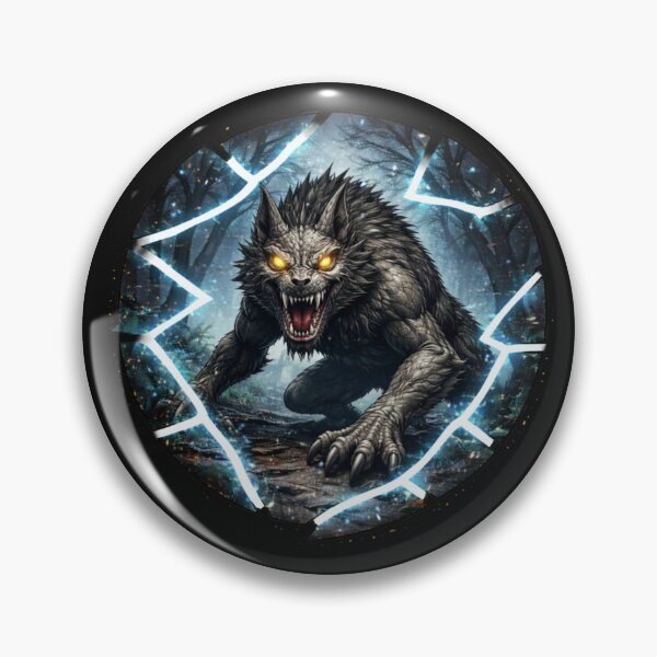 Item preview, Michigan Dogman Art Cryptid designed and sold by Planetporridge.