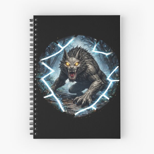 Item preview, Michigan Dogman Art Cryptid designed and sold by Planetporridge.