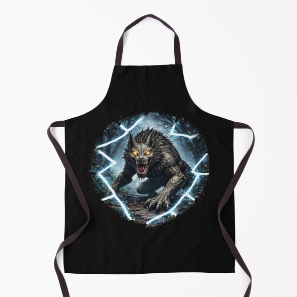 Item preview, Michigan Dogman Art Cryptid designed and sold by Planetporridge.