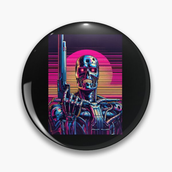 Item preview, Synthwave Terminator Vector  designed and sold by just1klik.