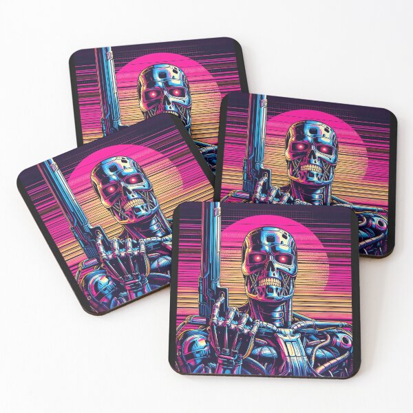 Item preview, Synthwave Terminator Vector  designed and sold by just1klik.