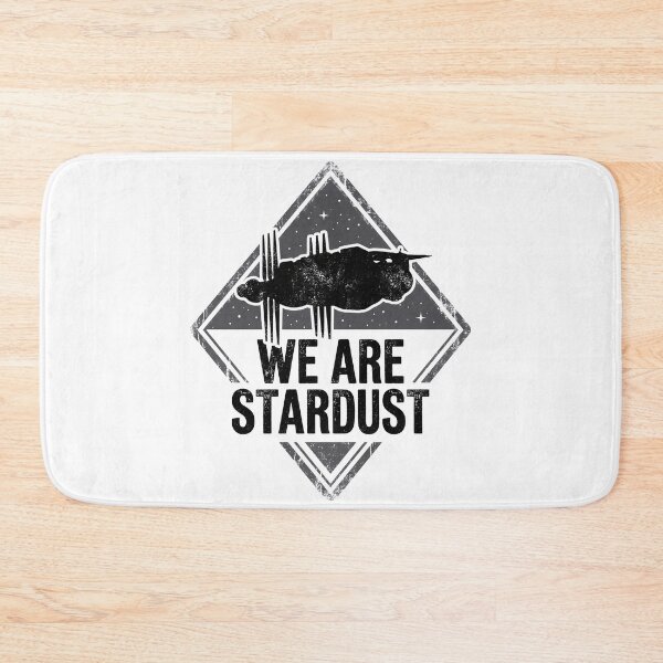 Item preview, We Are Stardust Silhouette Space Station Vintage Sci-Fi designed and sold by Fenay Designs.