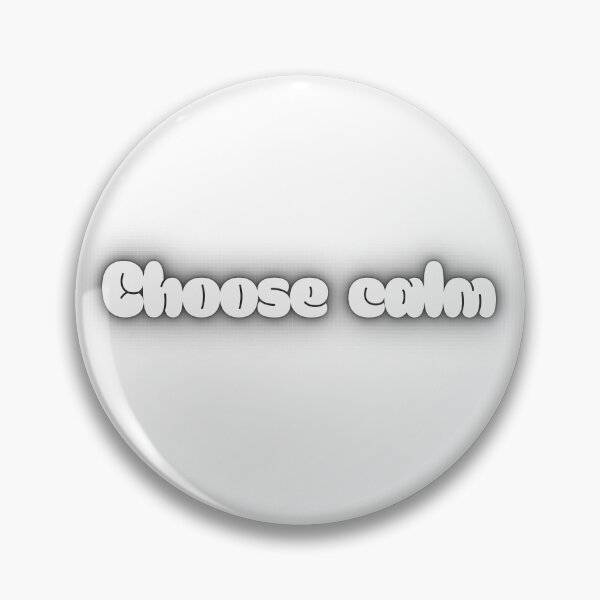 Item preview, Choose Calm Minimal Aesthetic Sticker designed and sold by PS-ARTSHOP.