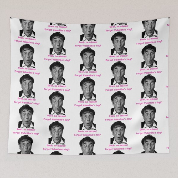 Item preview, Valentines days - Frankie Howerd - Oooh no missus! designed and sold by TheRubberOnion.