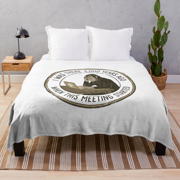 Item preview, Funny Office Humor 3000 Years Ago Meeting Meme designed and sold by Fenay Designs.