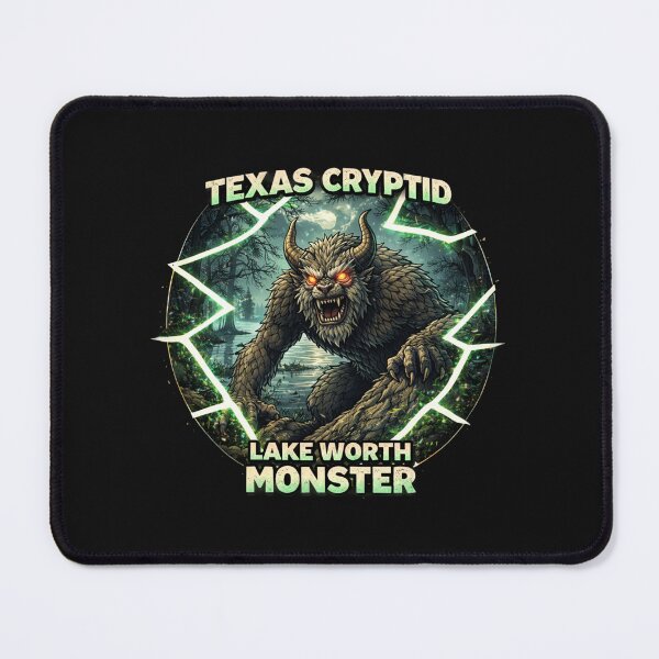 Item preview, Texas Cryptid Lake Worth Monster designed and sold by Planetporridge.