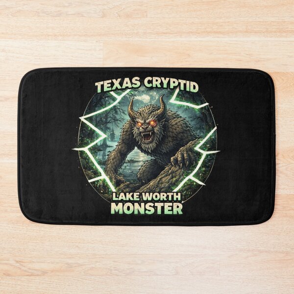 Item preview, Texas Cryptid Lake Worth Monster designed and sold by Planetporridge.