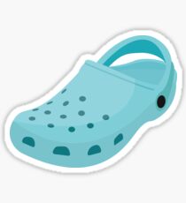 Blue Crocs Stickers | Redbubble