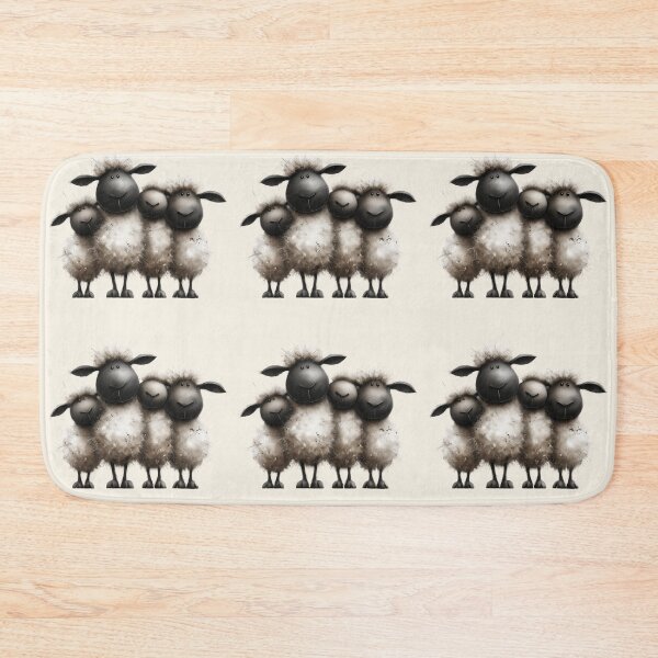 Item preview, Gorgeous Blacknose Valais Sheep ' The Valais Family’ BY SHiRLeY MacARTHuR designed and sold by Shirley MacArthur Art.