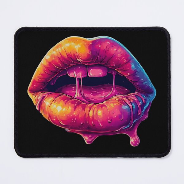 Item preview, Melted Kiss – Vibrant Lips designed and sold by Neer arts.
