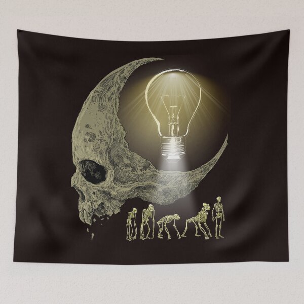 Item preview, Evolution of Consciousness – Between the Skull and the Light designed and sold by IsaBellCreative.