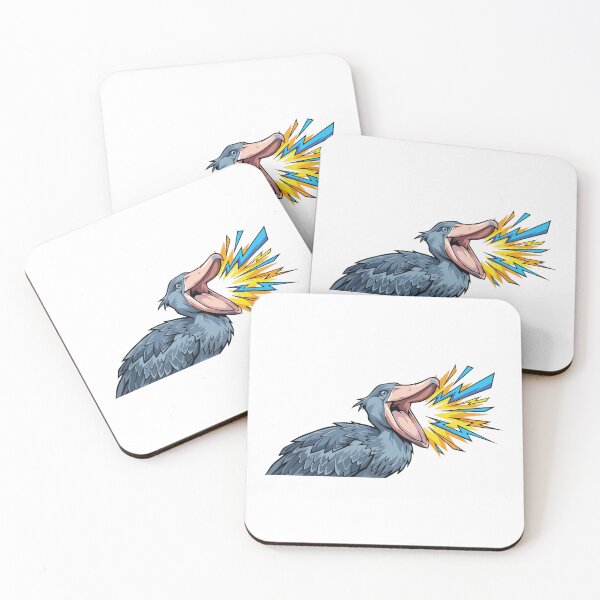 Item preview, Machine Gun Bird Shoebill Stork Noise designed and sold by Petzzz.