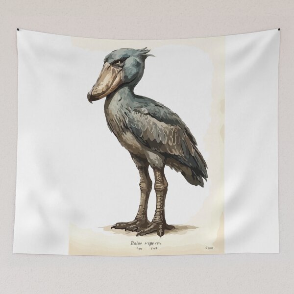 Item preview, Living Dinosaur Balaeniceps Rex Shoebill designed and sold by Petzzz.