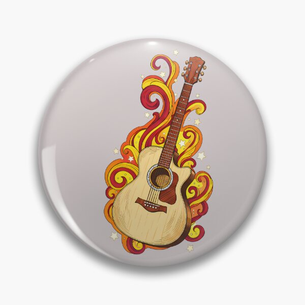 Item preview, Space Acoustic Guitar - National Guitar Day designed and sold by Art-Arcade6.