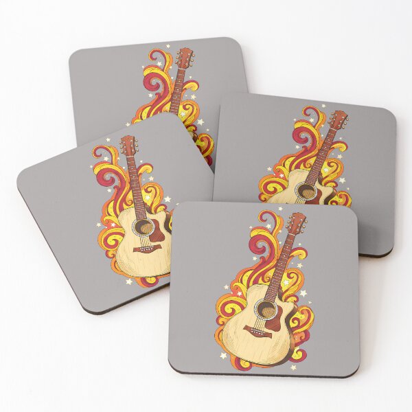 Item preview, Space Acoustic Guitar - National Guitar Day designed and sold by Art-Arcade6.