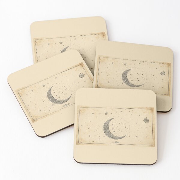Item preview, Vintage Lunar Chart designed and sold by Midnight Nebula.