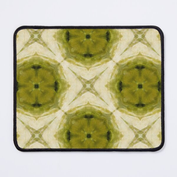 Item preview, Green Kaleidoscope Pattern with Olive Tones designed and sold by SassyArtistry.