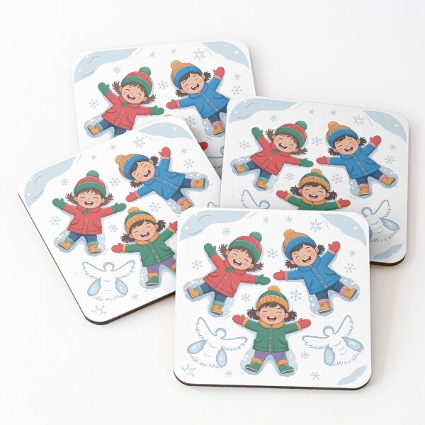 Item preview, Children play in the fresh snow designed and sold by desinganddecor.
