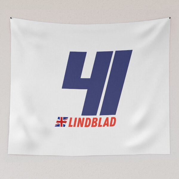 Item preview, Arvid lindblad Formula 1 2026 Racing Number Stickers designed and sold by Pink Polar F1.