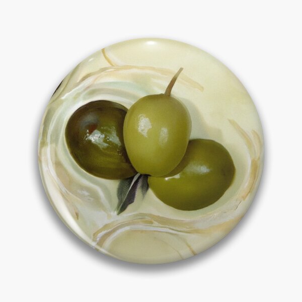 Item preview, Green Olives in Oil Seamless Pattern Background designed and sold by SassyArtistry.