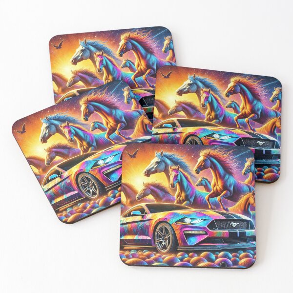 Item preview, Modern Muscle & Wild Spirit designed and sold by 3free3street - Neon & Graffiti Digital Art.