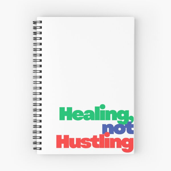 Item preview, Healing Not Hustling Slow Living Sticker designed and sold by PS-ARTSHOP.