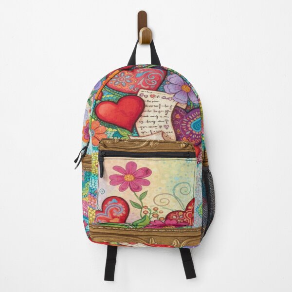 Item preview, Abstract Love Still Life – Psychedelic Valentine Folk Art designed and sold by Imaginarium of Chaos falcon88 .