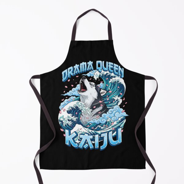 Item preview, Dramatic Husky Kaiju Scream Japanese Wave  designed and sold by Tong4130.