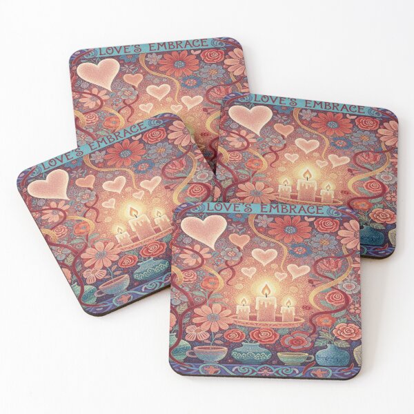 Item preview, Romantic Folk Still Life – Surreal Valentine Love Art designed and sold by Imaginarium of Chaos falcon88 .