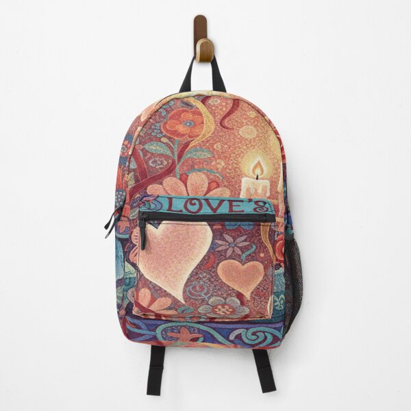 Item preview, Romantic Folk Still Life – Surreal Valentine Love Art designed and sold by Imaginarium of Chaos falcon88 .