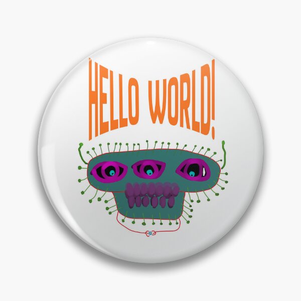 Item preview, Hello world! designed and sold by absurdiculous.