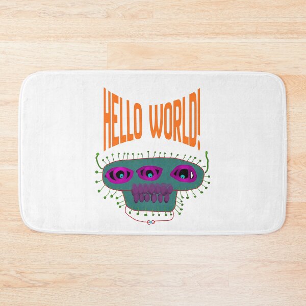 Item preview, Hello world! designed and sold by absurdiculous.