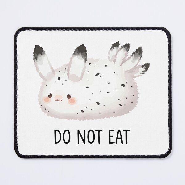 Item preview, Forbidden Marshmallow Cute Sea Bunny Art designed and sold by Petzzz.