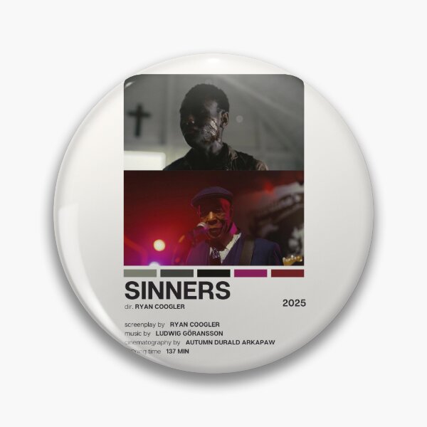 Item preview, Sinners (2025) Movie Poster designed and sold by YellowishCat15.
