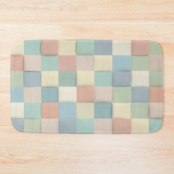 Item preview, Soft Geometry-Pastel Patchwork Calm designed and sold by ChibiBloom.