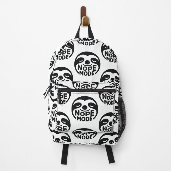 Item preview, Nope Mode – Introvert Sarcastic Sloth Humor designed and sold by Taans-Creation.