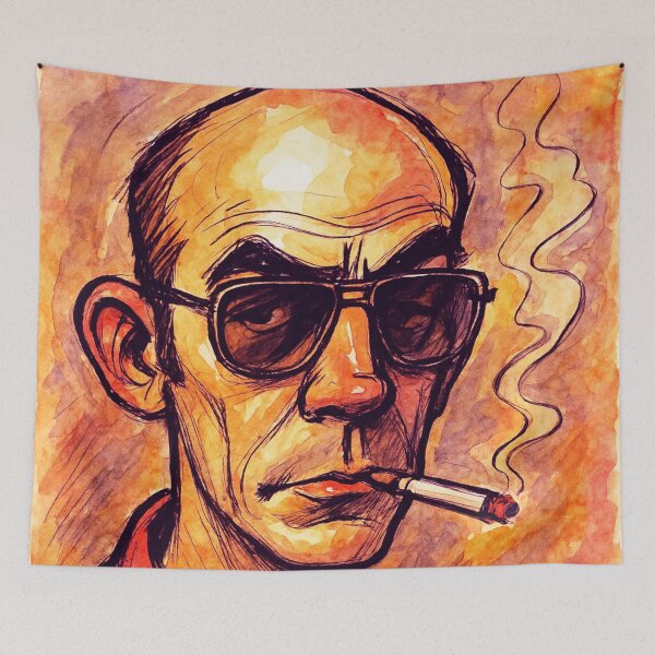 Item preview, Hunter S. Thompson Gonzo Journalist designed and sold by Sarcastic designs.