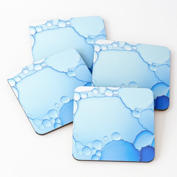 Item preview, Blue Ice Crystals And Frozen Bubble Texture designed and sold by SassyArtistry.