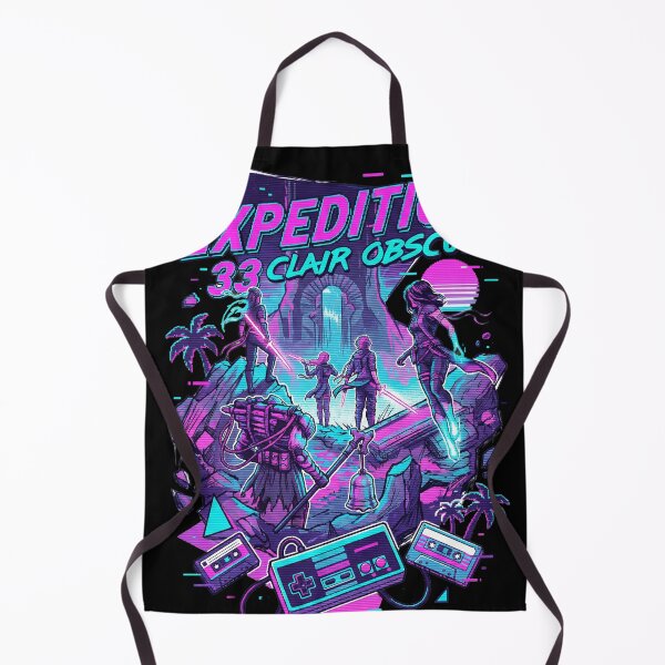 Item preview, Retrowave Clair Obscur 33 Obscur Maelle Gustave Sciel Lune Monaco Facing Paintress Tee | Expedition 33 Monolith Standoff Hoodie | Rapier vs Paintress Gaming Sticker designed and sold by Senpaiwaves.