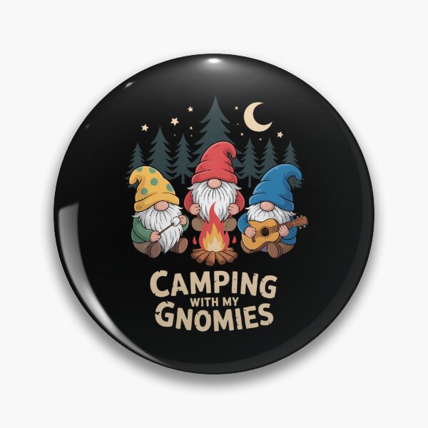 Item preview, Camping Gnomies Funny Gnomes designed and sold by gourpmerzihd.