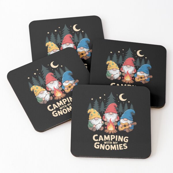 Item preview, Camping Gnomies Funny Gnomes designed and sold by gourpmerzihd.