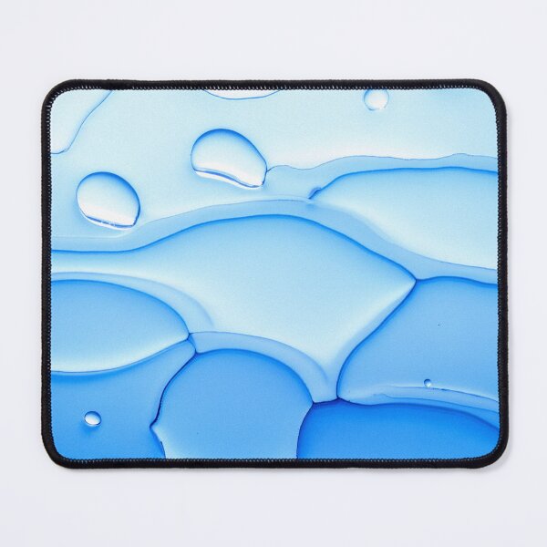 Item preview, Blue Ice Layers With Frozen Bubble Formations designed and sold by SassyArtistry.