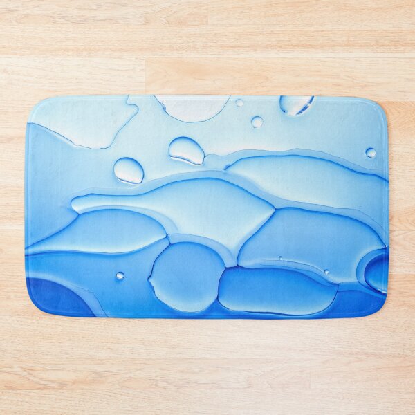 Item preview, Blue Ice Layers With Frozen Bubble Formations designed and sold by SassyArtistry.