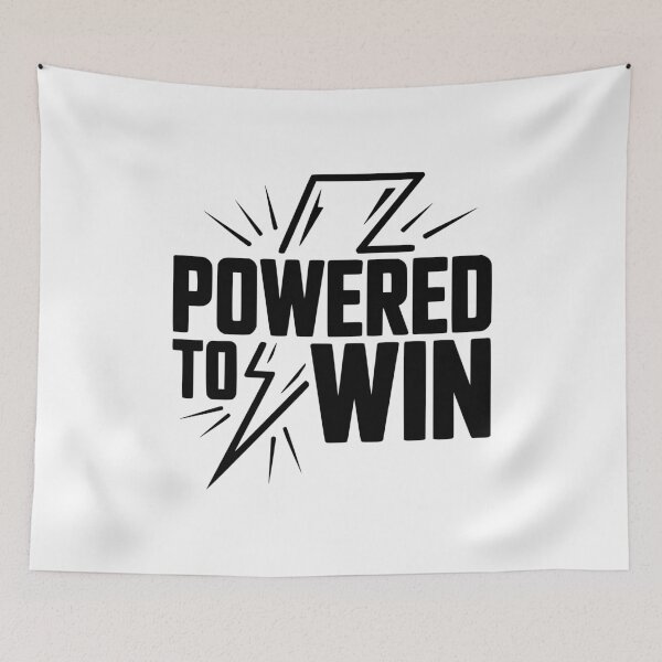 Item preview, Powered to Win designed and sold by Frank Ring.