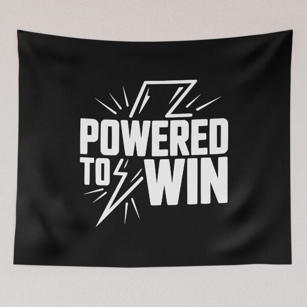 Item preview, Powered to Win designed and sold by Frank Ring.